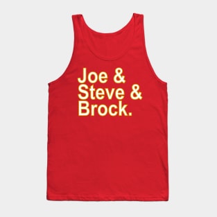 49ers legendary quarterbacks Tank Top